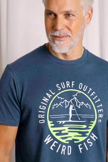 Paddle Eco Graphic T-Shirt Ensign Blue