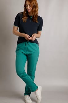 Alyne Organic Cotton Pique Joggers Viridis