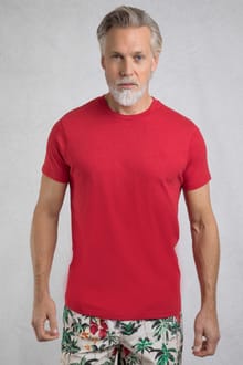 Hooked Branded T-Shirt Barberry Red Marl
