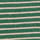 Raven Striped Emdroidered Hem Top Army Green