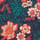 Starshine Printed Jersey Dress Dark Blue
