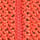 Chicoa Full Zip Macaroni Hoodie Hot Coral