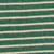Raven Striped Emdroidered Hem Top Army Green