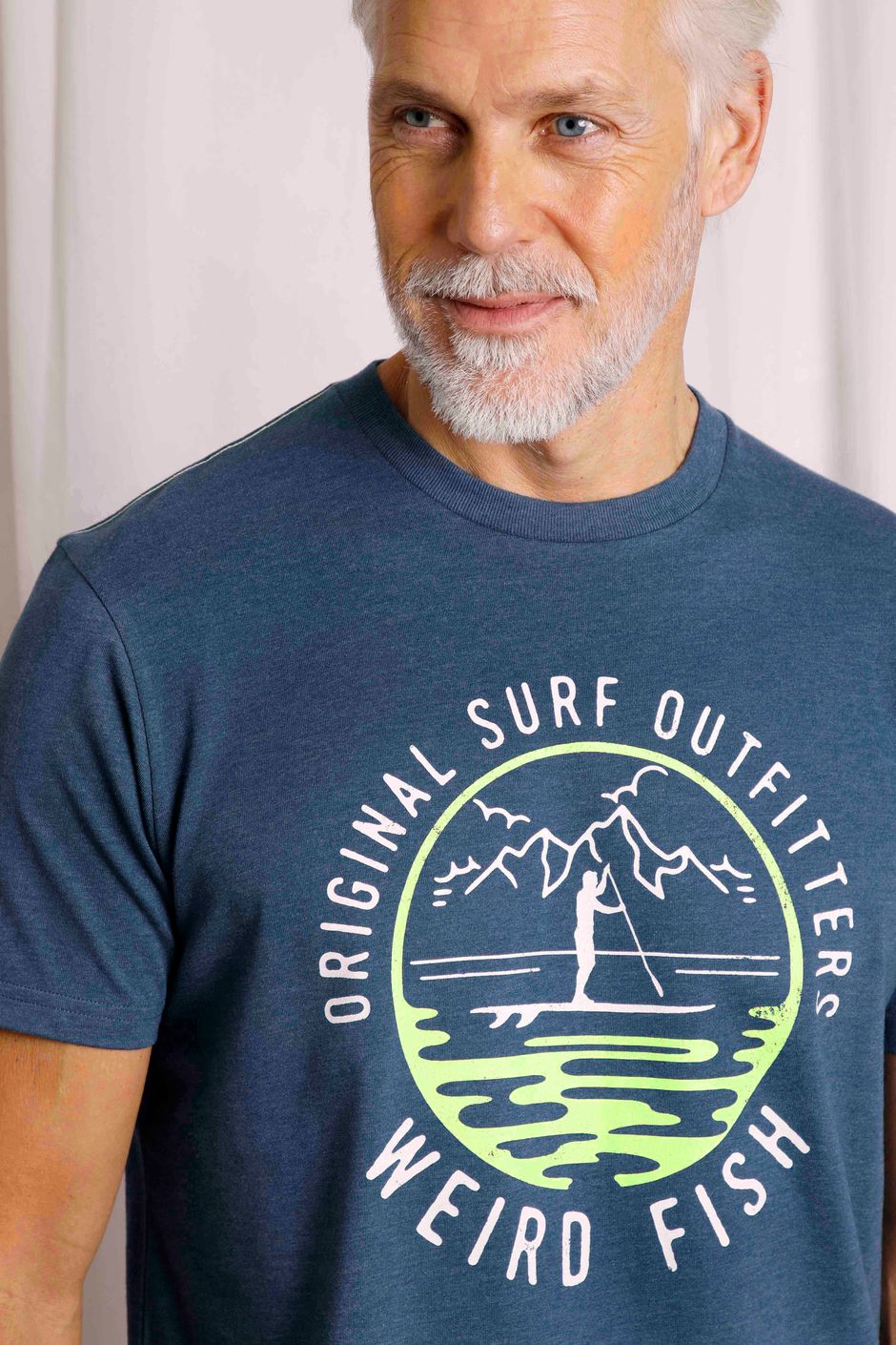 Paddle Eco Graphic T-Shirt Ensign Blue