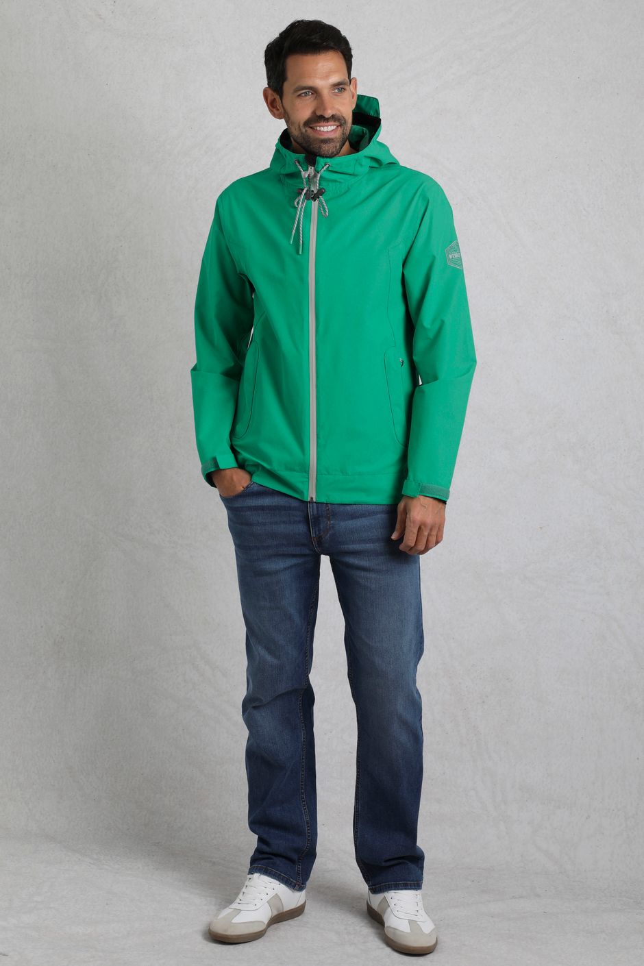 Prescott Waterproof Packable Jacket  Evergreen